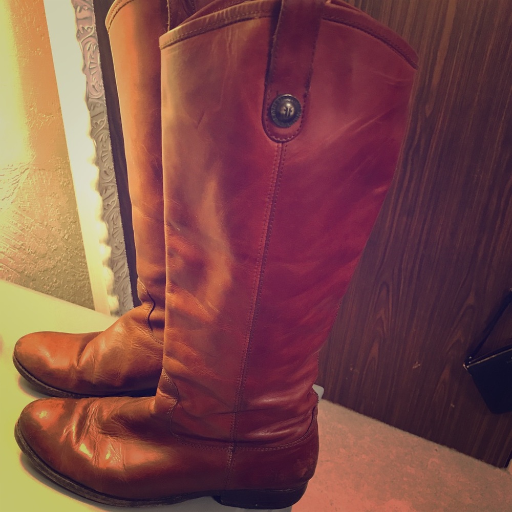 Melissa Frye Leather Boots